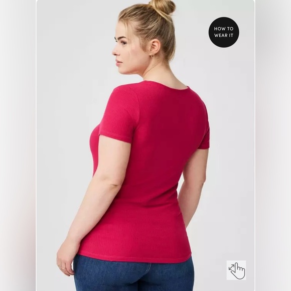 NWT 3X Torrid Ribbed Top - Picture 2 of 6